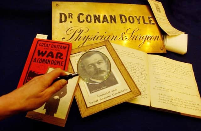 Sherlock Holmes author, Sir Arthur Conan Doyle, will feature in the new production. Picture: AP