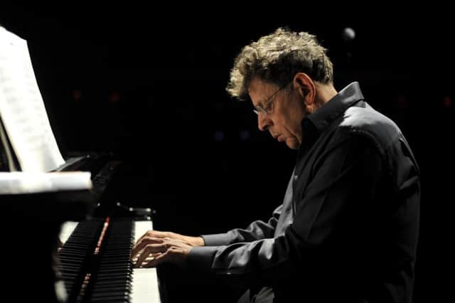 Philip Glass was in repetitive but mesmerising form, aided and abetted by his regular ensemble