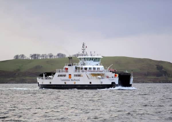 The body was spotted on Saturday afternoon from the ferry to Millport. Picture: John Devlin