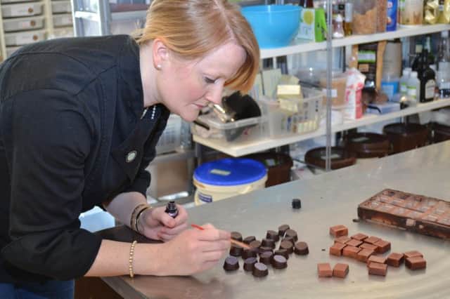 Gill Lyth is the founder and head chocolatier at Fife-based Stuart and Swan