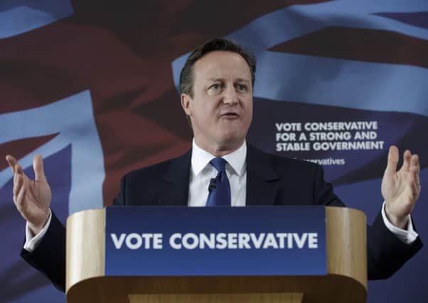 David Cameron had harsh words for chilling SNP. Picture: Getty