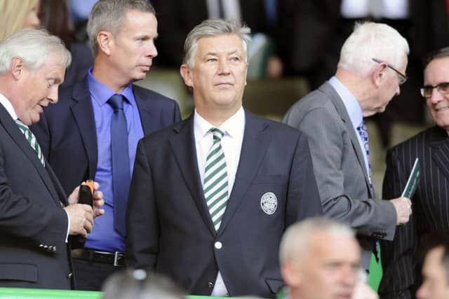 Celtic chief executive Peter Lawwell. Picture: John Devlin
