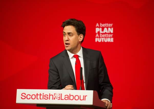Labour leader Ed Miliband is warning of a "cash crisis made in Downing Street." Picture: John Devlin