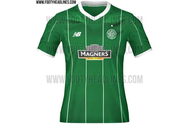 Is this Celtic's new away kit? Picture: footyheadlines.com