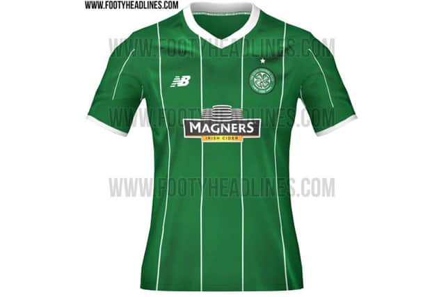 Is this Celtic's new away kit? Picture: footyheadlines.com