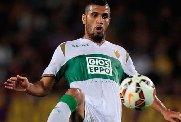 Jonathas, seen here in action for Elche, has been watched by Celtic according to reports. Picture: Getty