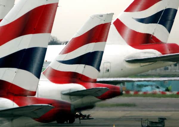 A rise in the price of oil hit British Airways owner International Airlines Group. Picture: PA
