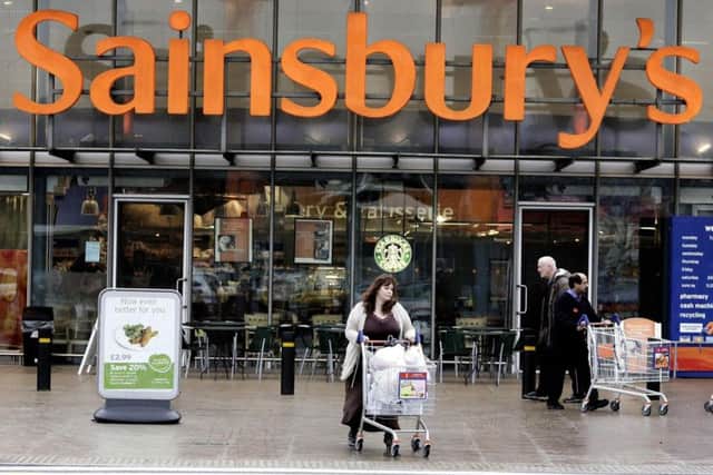 Sainsbury's underlying pre-tax profits fell 14.7 per cent to £681 million. Picture: PA