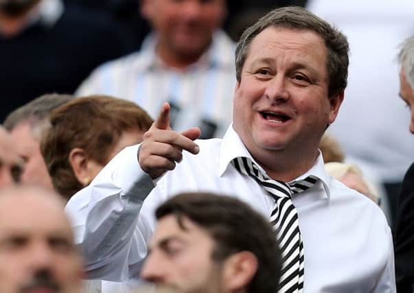 Mike Ashley's Sport Direct headquarters was raided by Scottish police. Picture: AP