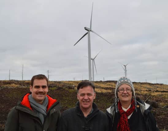 The Spirit of Lanarkshire co-operative raised almost £3m to buy stakes in two local wind farms. Picture: Contributed