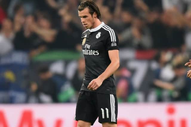 Gareth Bale: Nowhere to hide. Picture: Getty