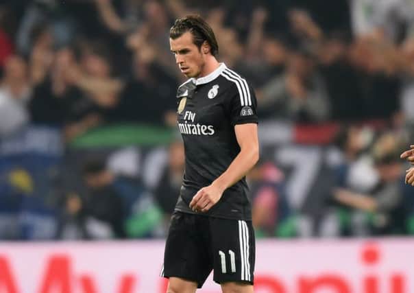 Gareth Bale: Nowhere to hide. Picture: Getty