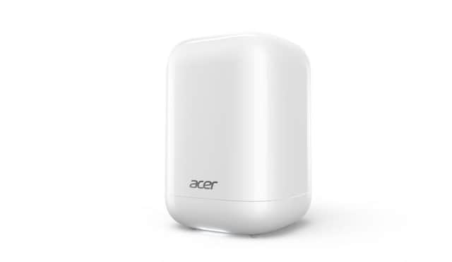 Acer's new micro PC is the size of most external hard drives. Picture: Contributed