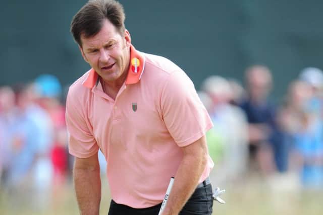 Two of Britains finest ever golfers, Lyle and Faldo inspired a generation of players with their wins in The Open and the Masters. Picture: Ian Rutherford