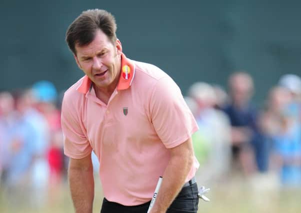 Two of Britains finest ever golfers, Lyle and Faldo inspired a generation of players with their wins in The Open and the Masters. Picture: Ian Rutherford