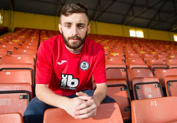 Partick Thistle's Steven Lawless has been a key man in three successive victories. Picture: SNS