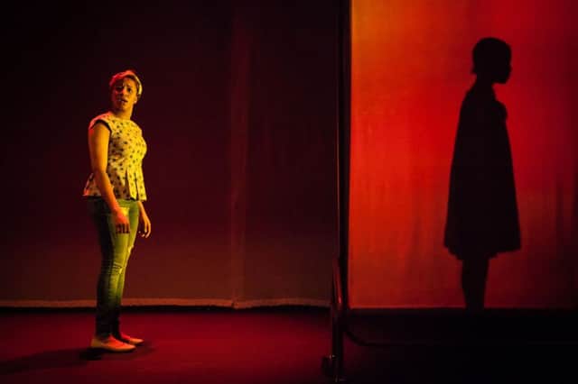 Paida Mutonono plays a Glasgow University student called Fara in the new NTS production, Rites. Picture: Sally Jubb