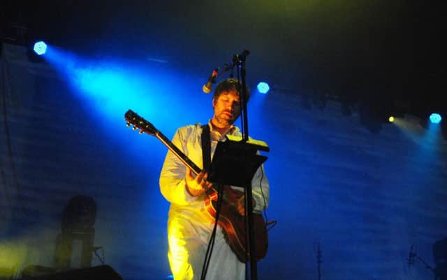 Boiler suits were back as Super Furry Animals played Glasgow. Picture: Bethan Hughes