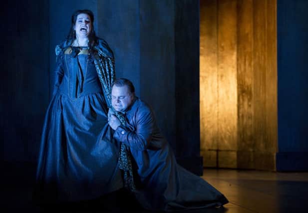 Claire Rutter and Roland Wood impress in Scottish Operas Verdi production