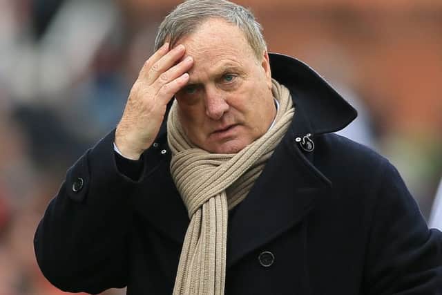 Dick Advocaat has challenged his Sunderland players to keep their fate in their own hands. Picture: PA