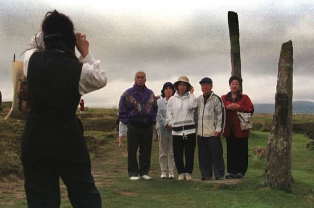 Tourists at the Ring of Brodgar. Picture: Adam Elder