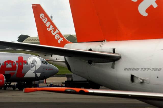 Airline EasyJet is expected to announce a profit for the first half of the year. Picture: AP