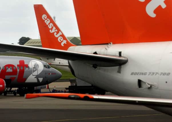 Airline EasyJet is expected to announce a profit for the first half of the year. Picture: AP