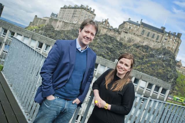 Andrew Pickett and Jude Cook have helped several firms reach their goals after launching ShareIn last year. Picture: Chris Watt