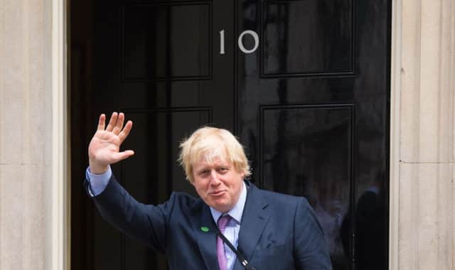 Mayor of London, Boris Johnson arrives at 10 Downing Street in London for talks with David Cameron. Picture: PA