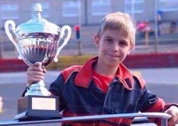 Keir Millar (11) was critically injured at a stock car rally in Lochgelly in Fife. Picture: Facebook