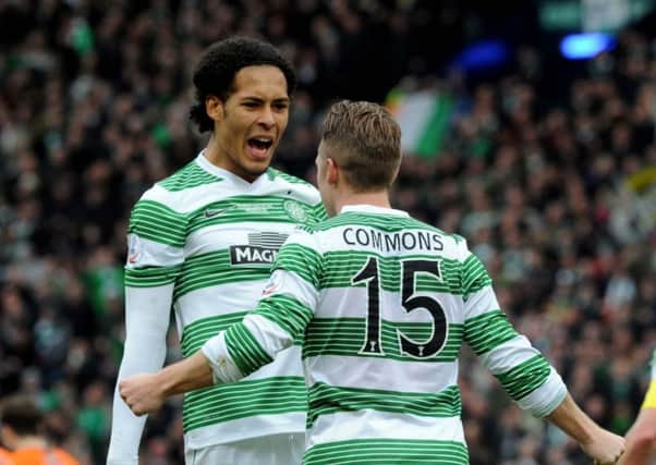 Virgil Van Dijk has dropped the biggest hint yet that he could be set to leave Celtic. Picture: TSPL