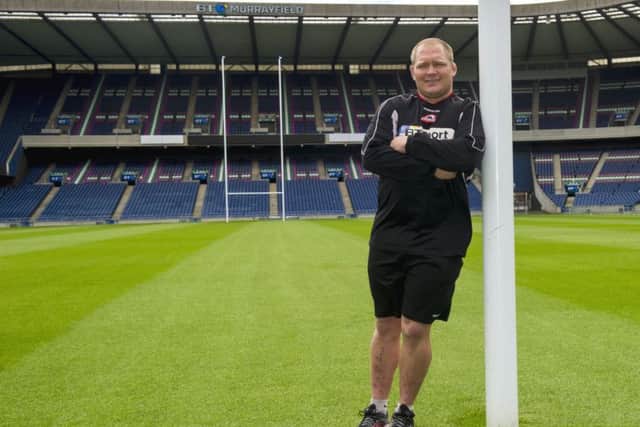 Edinburgh tighthead prop WP Nel at Murrayfield. Picture: SNS