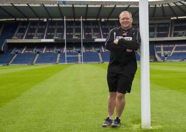 Edinburgh tighthead prop WP Nel at Murrayfield. Picture: SNS