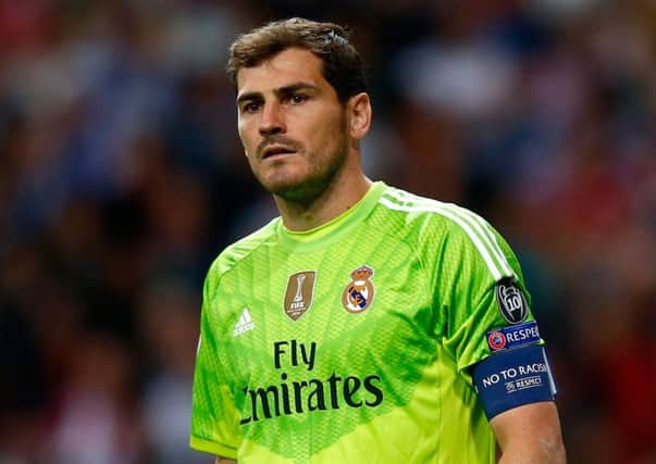 Iker Casillas: Jeered by fans. Picture: Getty