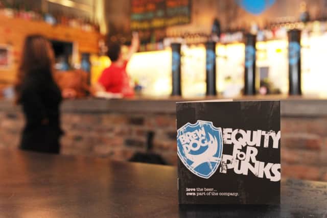 BrewDog: Funding drive. Picture: Neil Hanna