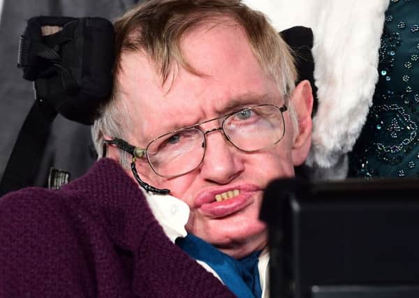 Professor Stephen Hawking will appear at Glastonbury. Picture: PA