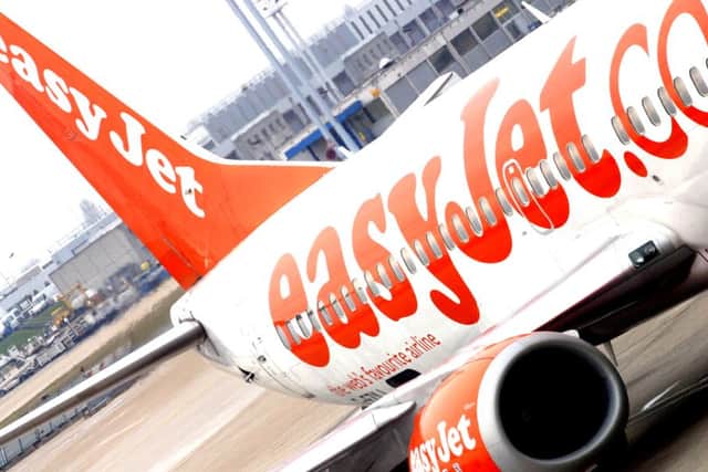 No-frills airline EasyJet was the biggest top-flight loser, down 179p or 9.8 per cent. Picture: Getty Images