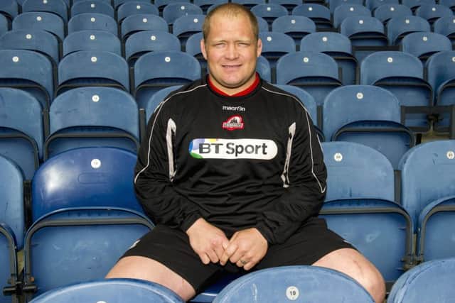 The South African will be eligible to play for Scotland next month. Picture: SNS