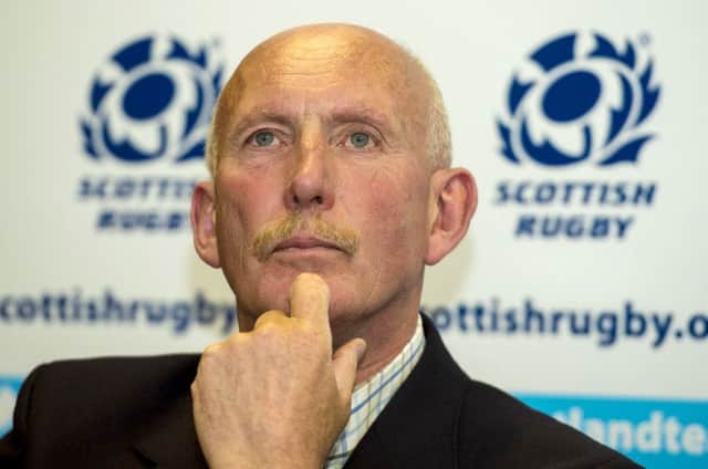 Scottish Rugby Union President Ian Rankin. Picture: SNS