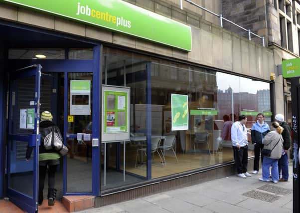 Unemployment rates in Scotland have risen, according to new figures. Picture: Ian Rutherford