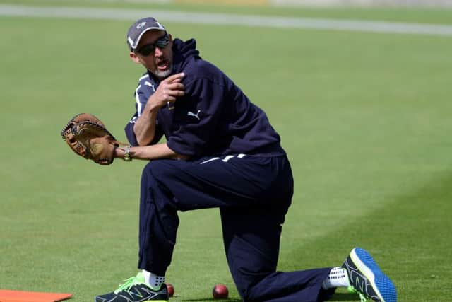 Yorkshire coach Jason Gillespie has been touted as a replacement for Peter Moores. Picture: Getty