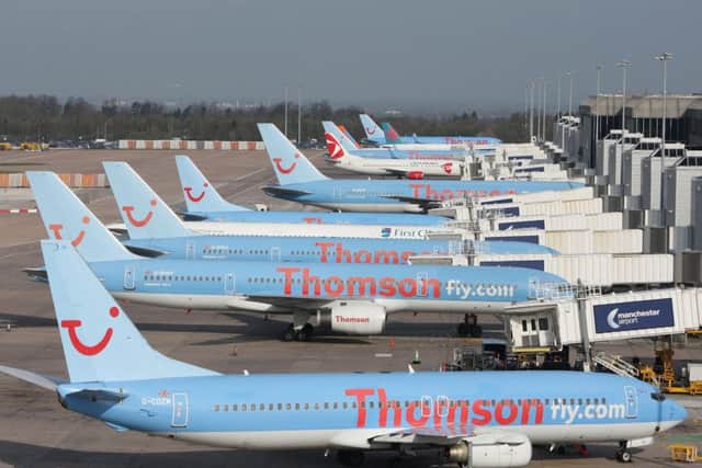 Shares in holiday firm Tui dropped off 46p at 1,207p. Picture: PA