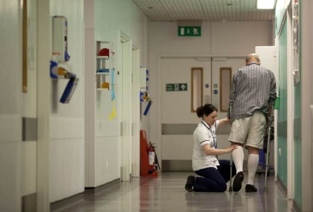 The corridors of NHS hospitals across Scotland could become increasingly empty. Picture: Getty