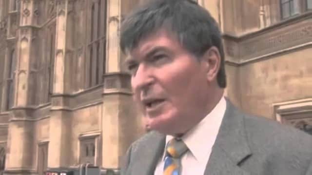 Former Scottish Labour MP Brian Donohoe. Picture: YouTube