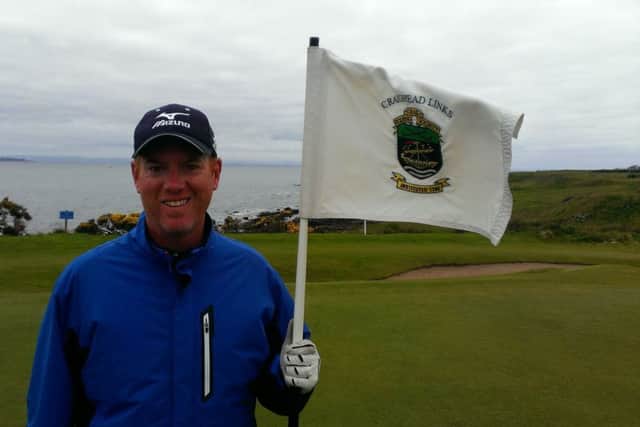 Tom Coyne at Crails Craighead Links  one of his 107 courses