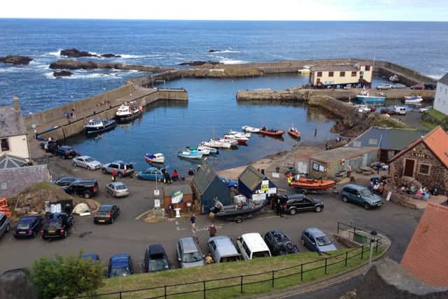 The harbour at St Abbs has been home to a lifeboat for 104 years