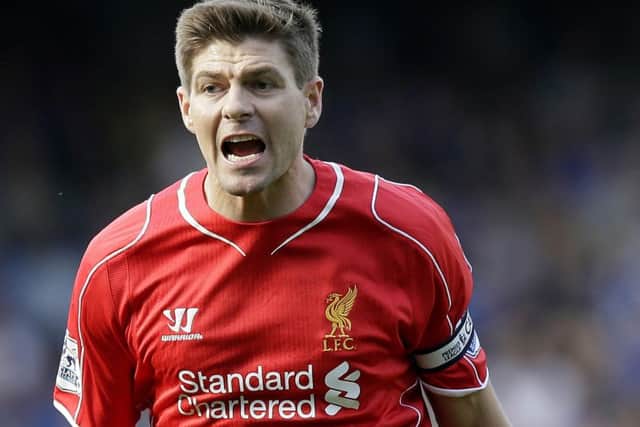 Gerrard will play his final match at Anfield this weekend. Picture: AP