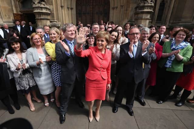 The influx of SNP MPs has been cordially received, but already expectations are being challenged. Picture: Getty