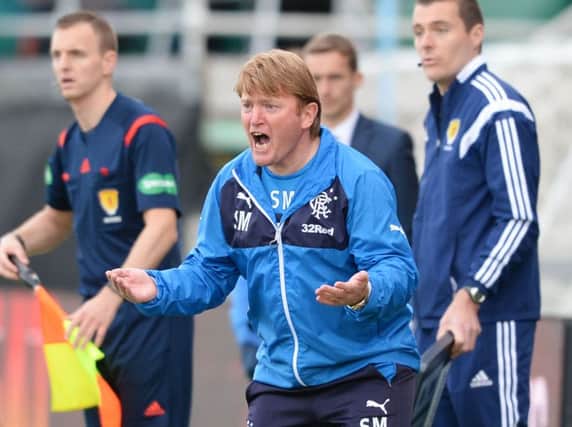 Rangers Manager Stuart McCall. Picture: SNS