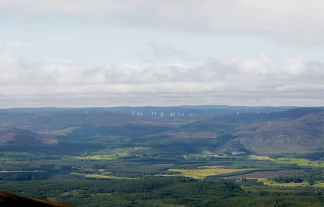 The site of the proposed windfarm. Picture: submitted